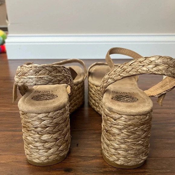 Vince Camuto Straw/Raffia Sandals-Size 9.5 - Picture 7 of 11